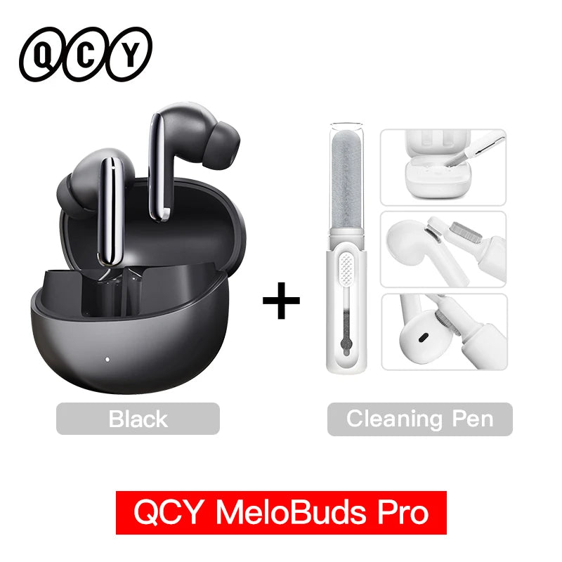 MeloBuds Pro ANC Bluetooth 5.3 Earphones Wireless 46dB Hybrid ANC Hi-Res LDAC Earbuds 6 Mic Headphones 34H in-Ear Detection