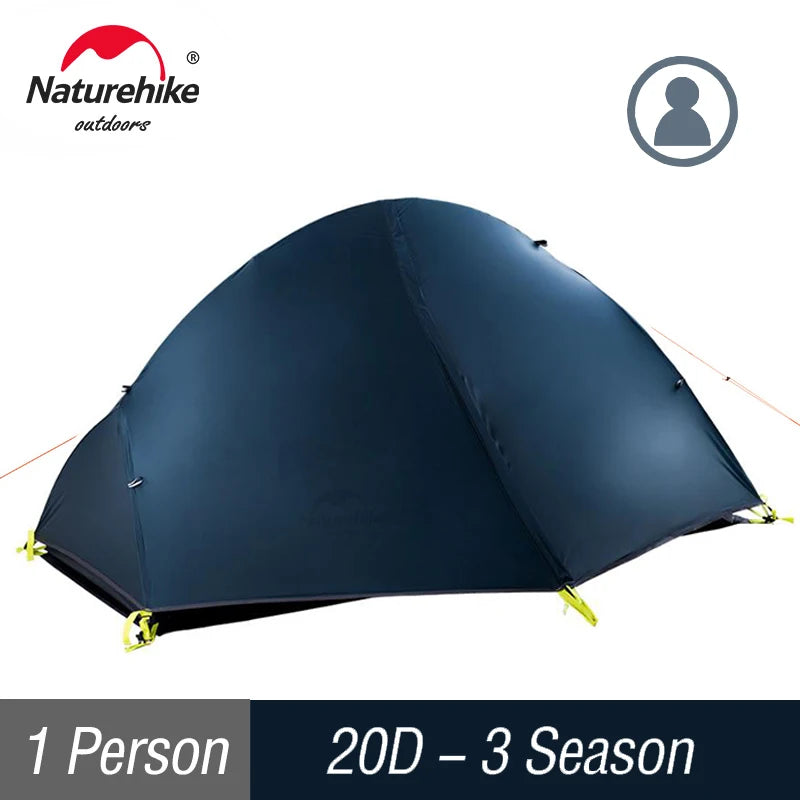Naturehike Cycling Tent 20D Single Person Ultralight Outdoor Camping Climbing Backpack Sun Shelter Portable Waterproof Tents