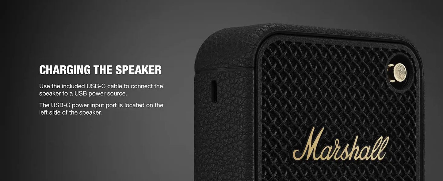 Genuine original Marshall Willen II Bluetooth Portable Speaker marshall willen 2 marshall willen mini speaker marshall